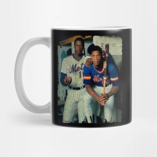 Dwight Gooden and Darryl Strawberry in New York Mets, 1983 Mug